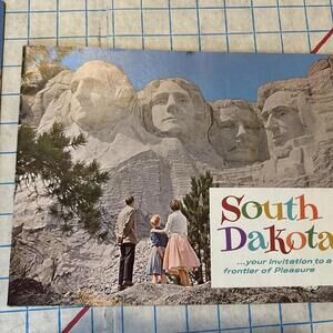 South Dakota 1960's 50's Map Brochures Booklets Lot of 15 Standard Oil Rushmore
